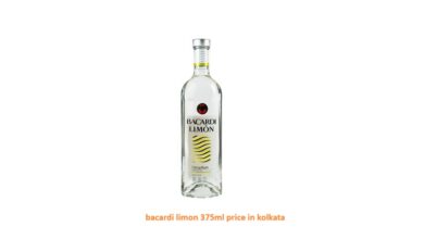 bacardi limon 375ml price in kolkata