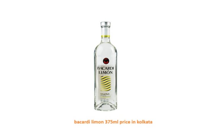bacardi limon 375ml price in kolkata