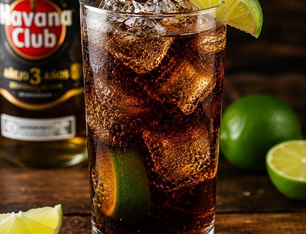 Rum Cuba Libre Cocktail